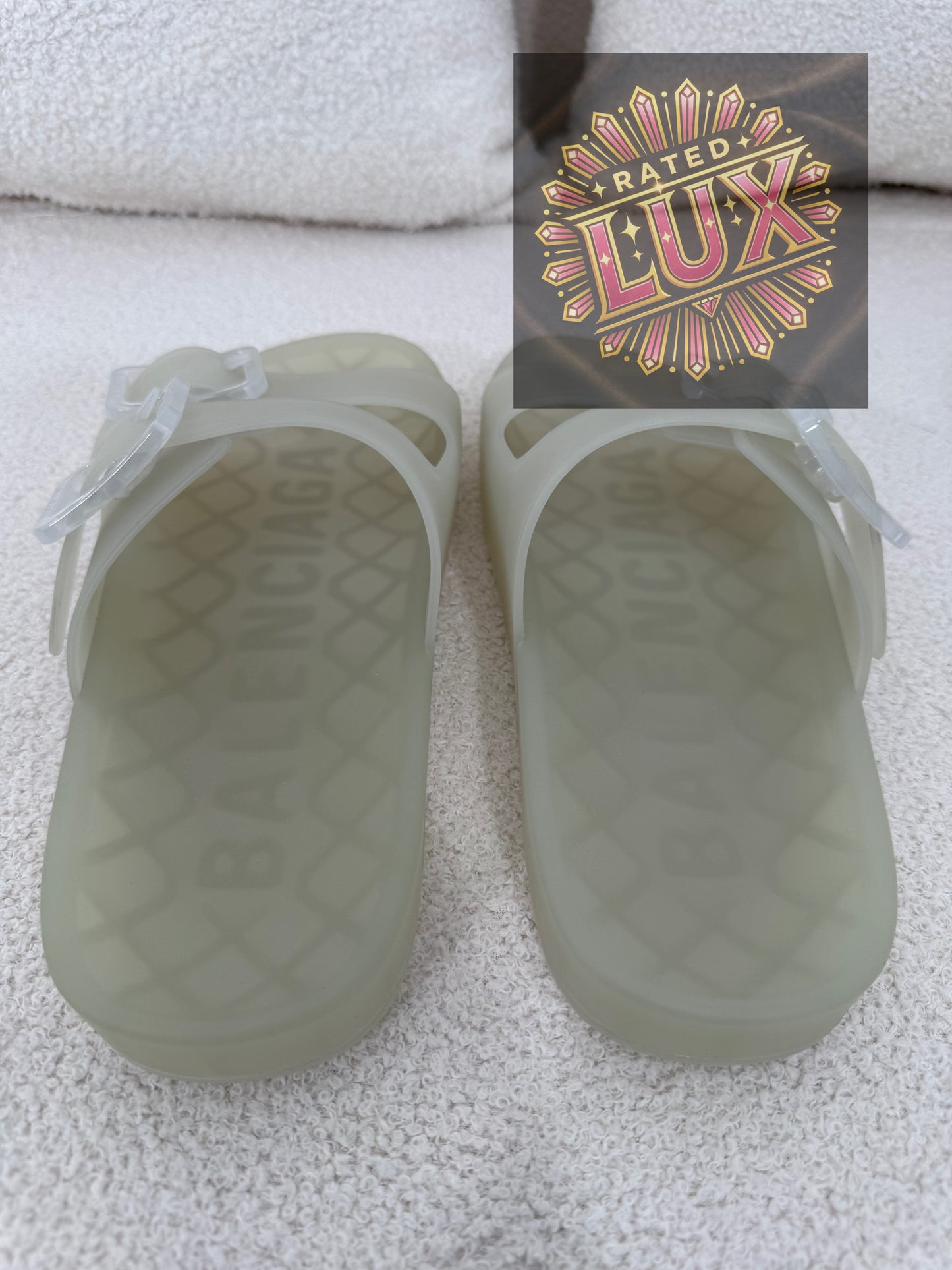 Balenciaga Mallorca Jelly Sandals