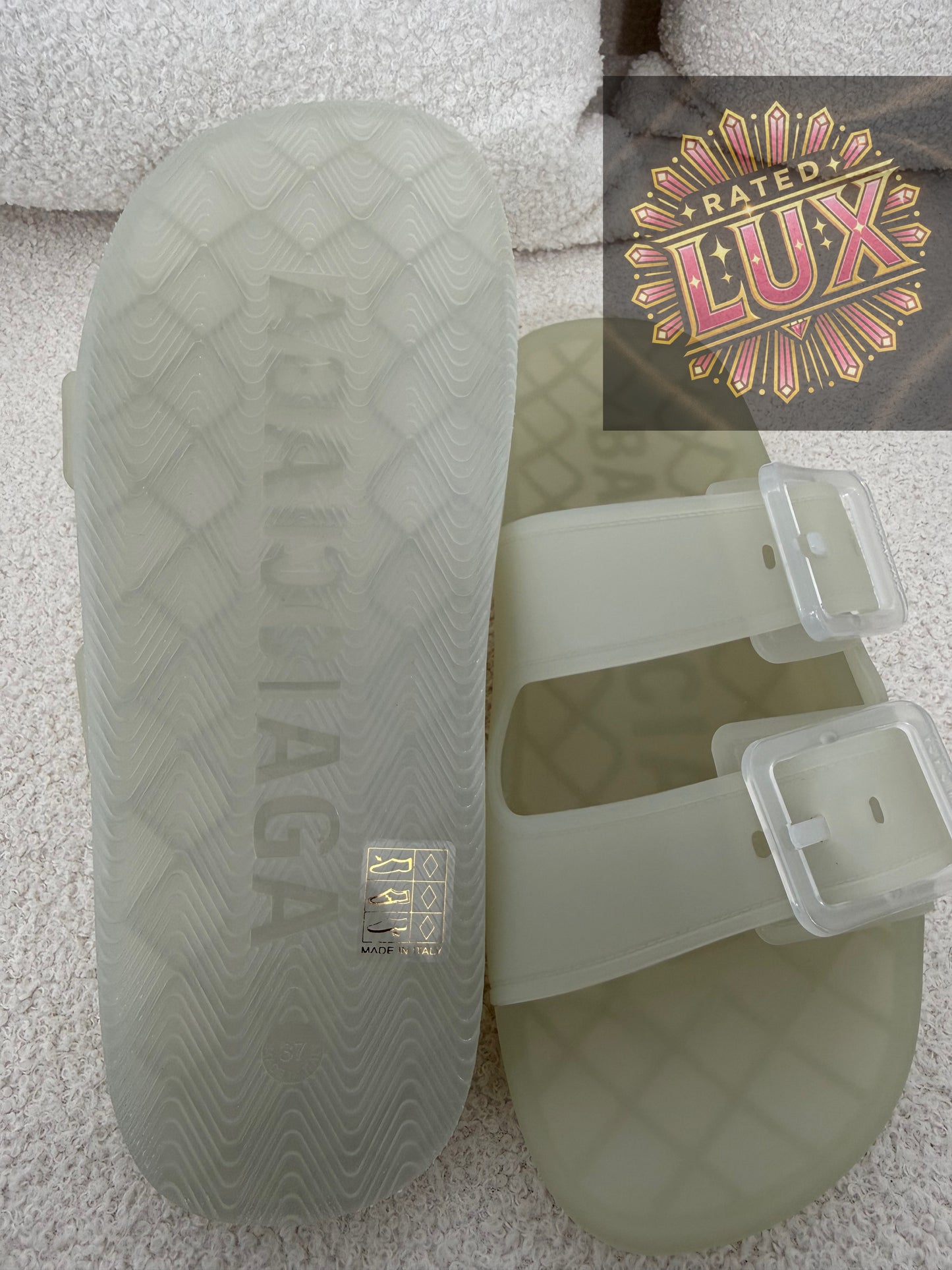 Balenciaga Mallorca Jelly Sandals