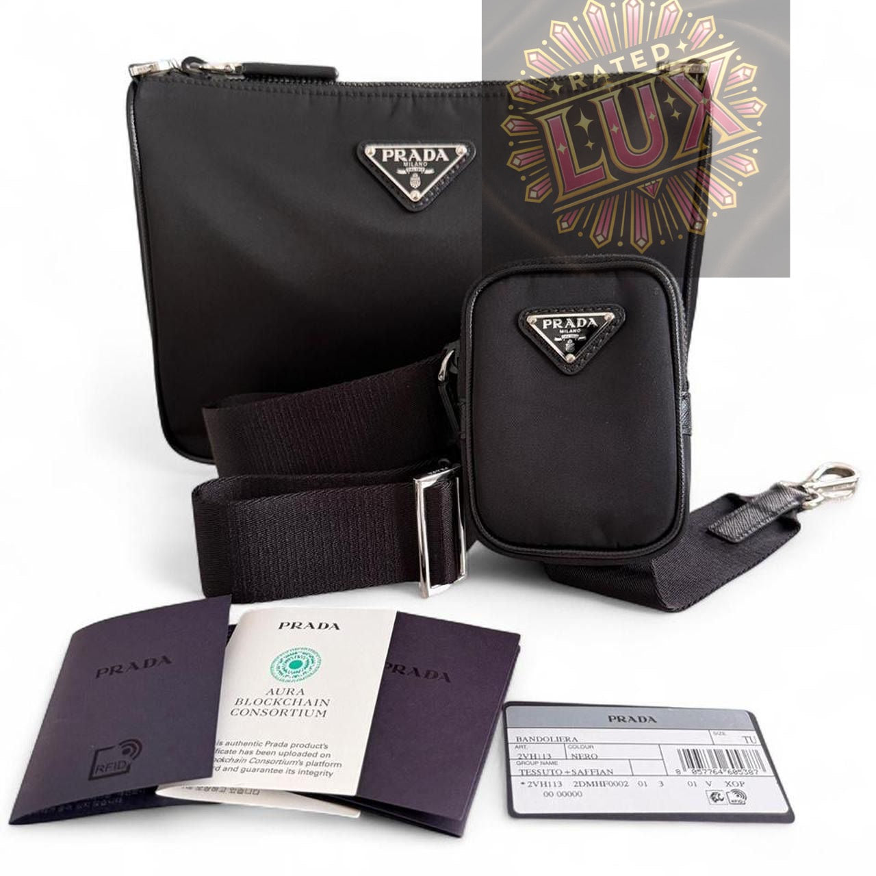 Prada Re-Nylon Messenger Bag