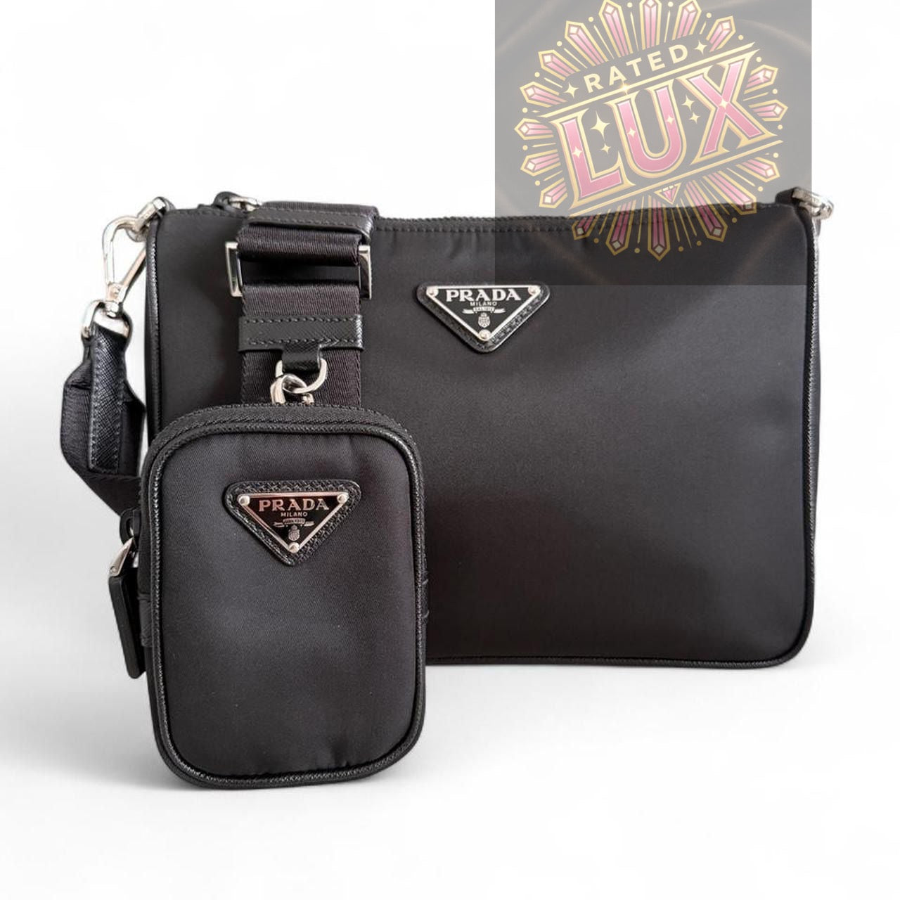 Prada Re-Nylon Messenger Bag