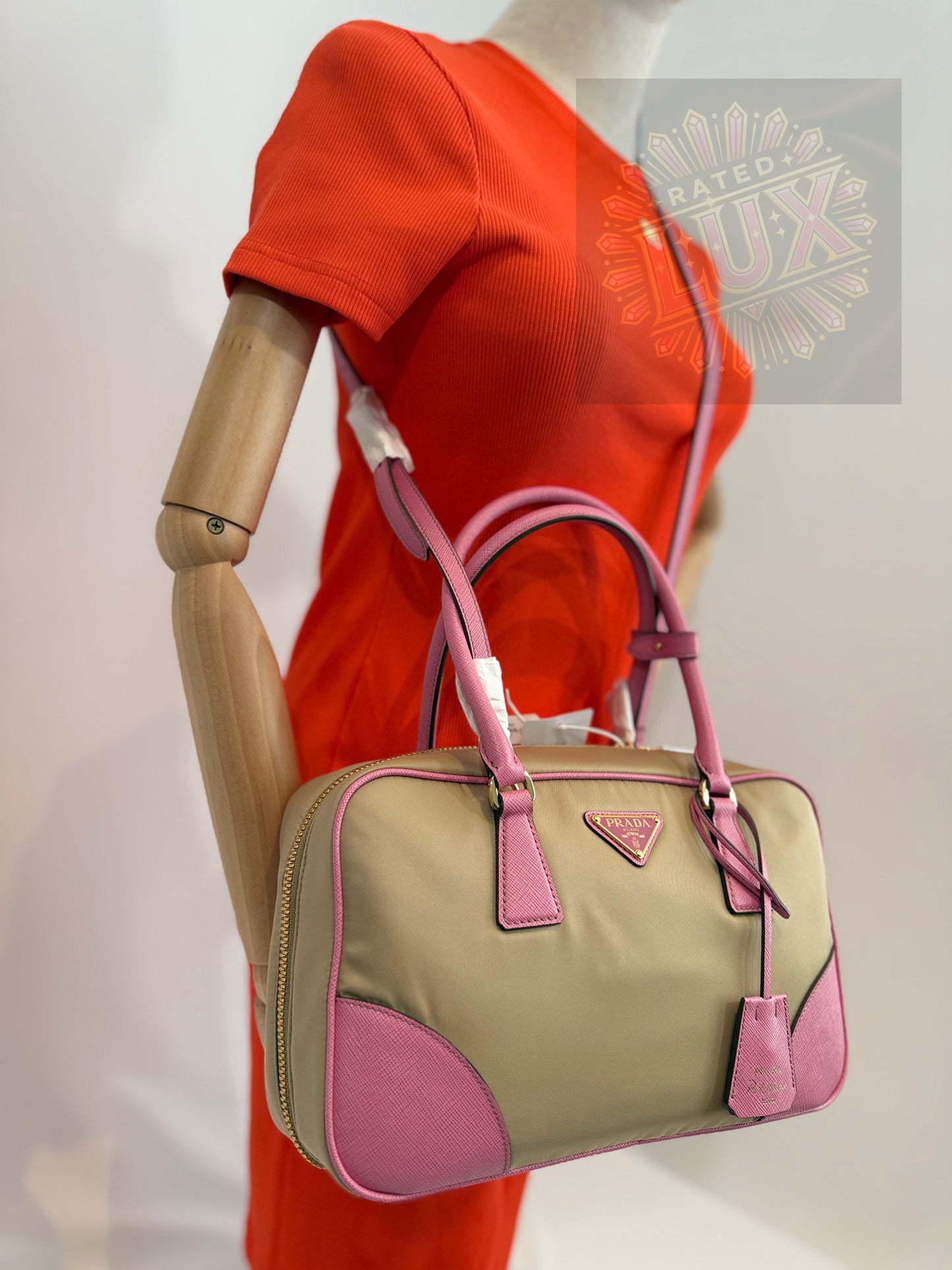 Prada Re-Edition 1978 Medium Re-Nylon and Saffiano Leather Bag