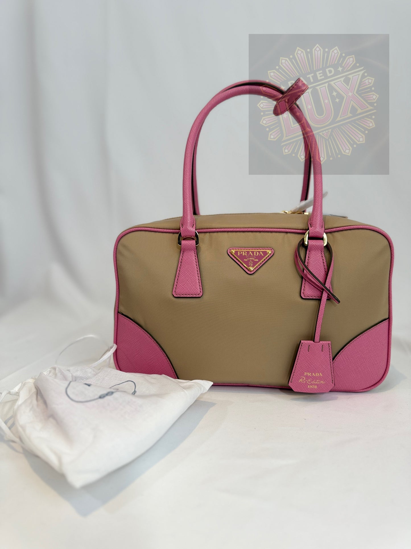 Prada Re-Edition 1978 Medium Re-Nylon and Saffiano Leather Bag
