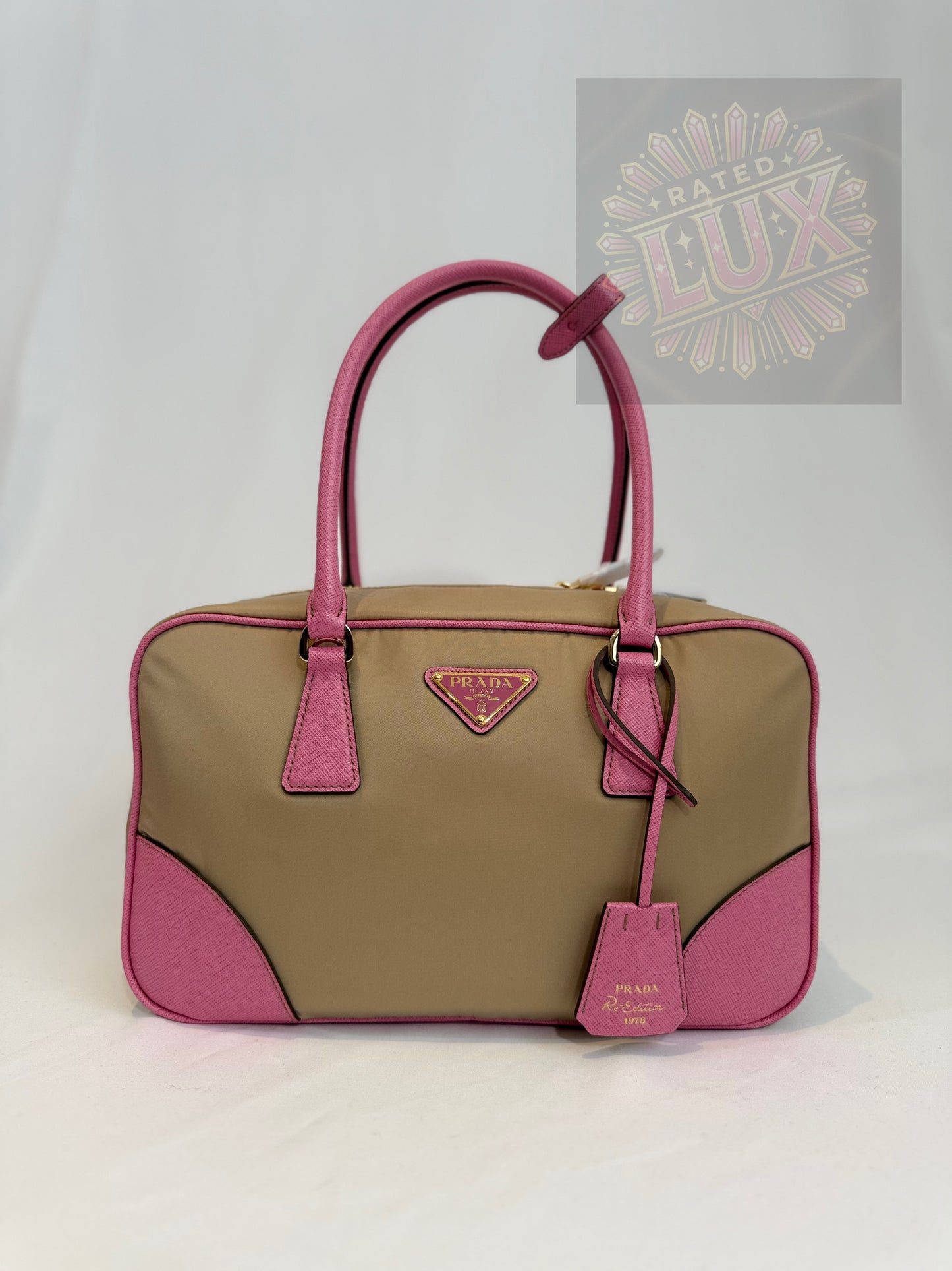 Prada Re-Edition 1978 Medium Re-Nylon and Saffiano Leather Bag