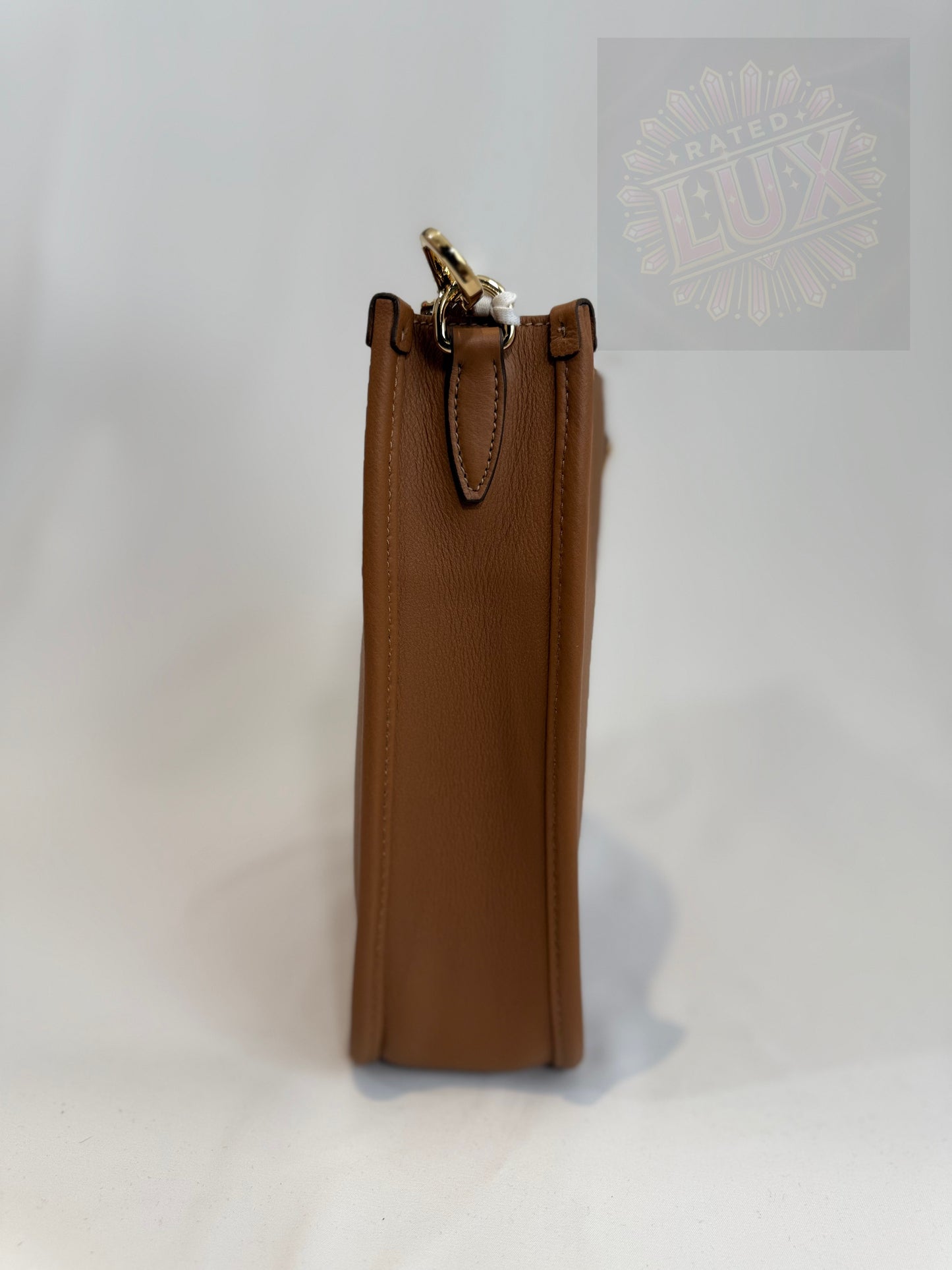 Prada Triangle Logo Leather Crossbody Bag