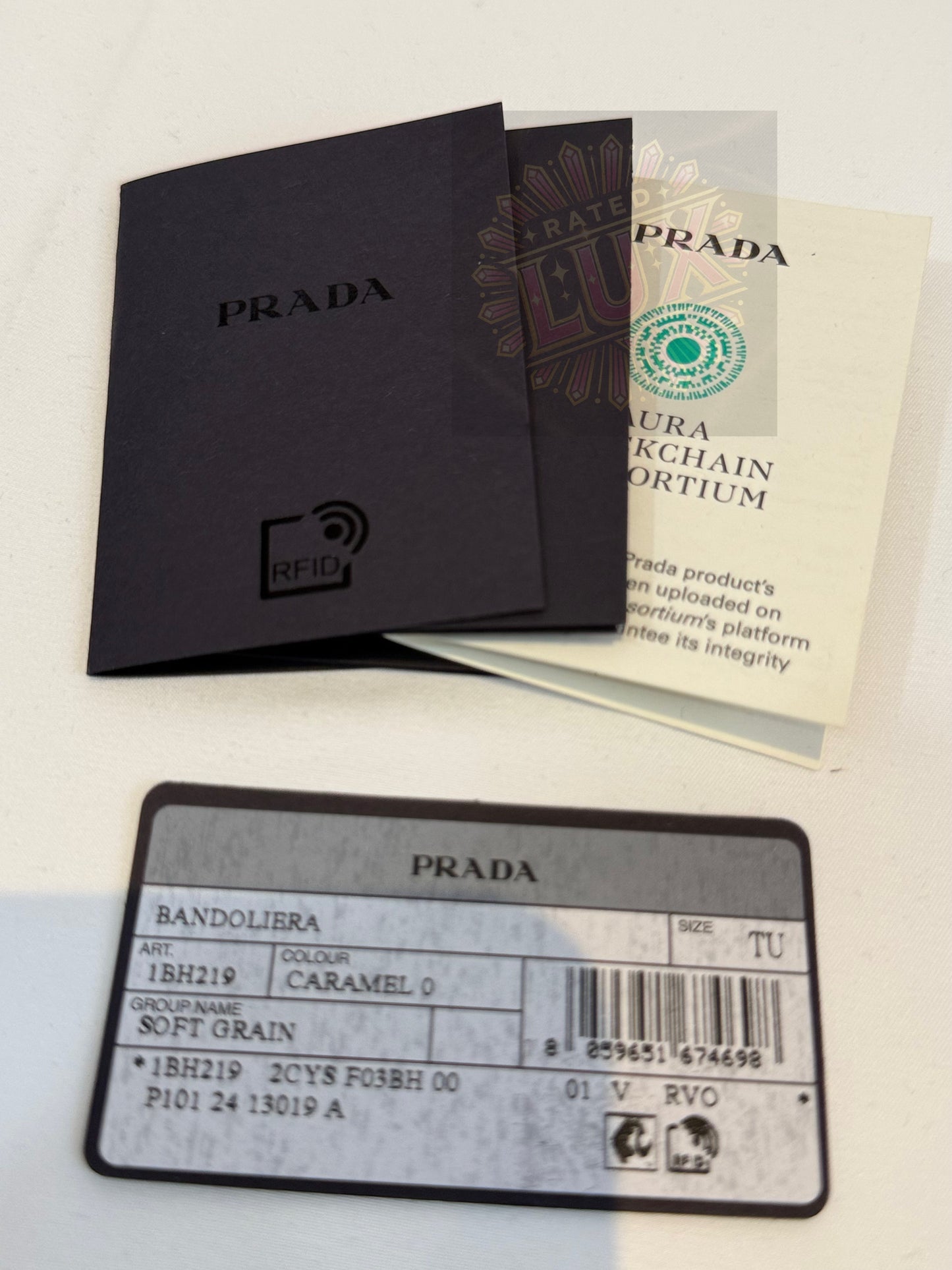 Prada Triangle Logo Leather Crossbody Bag