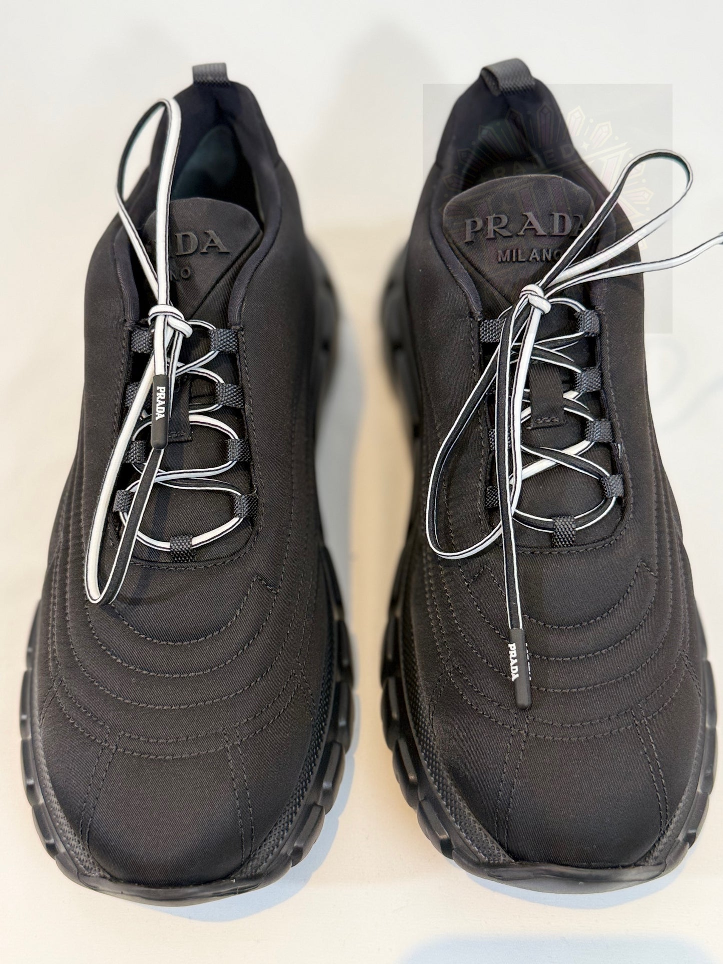 Prada Re-Nylon Sneakers - Black