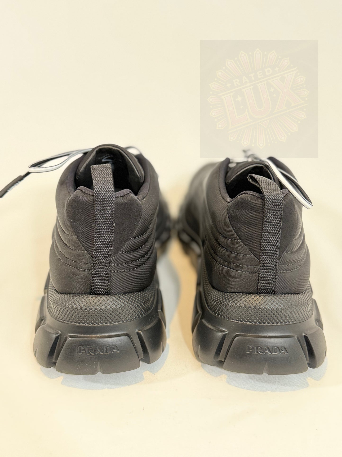 Prada Re-Nylon Sneakers - Black