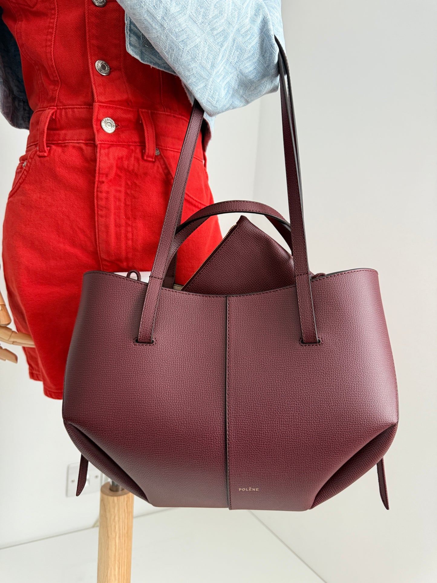 Polène Cyme Mini – Black Cherry