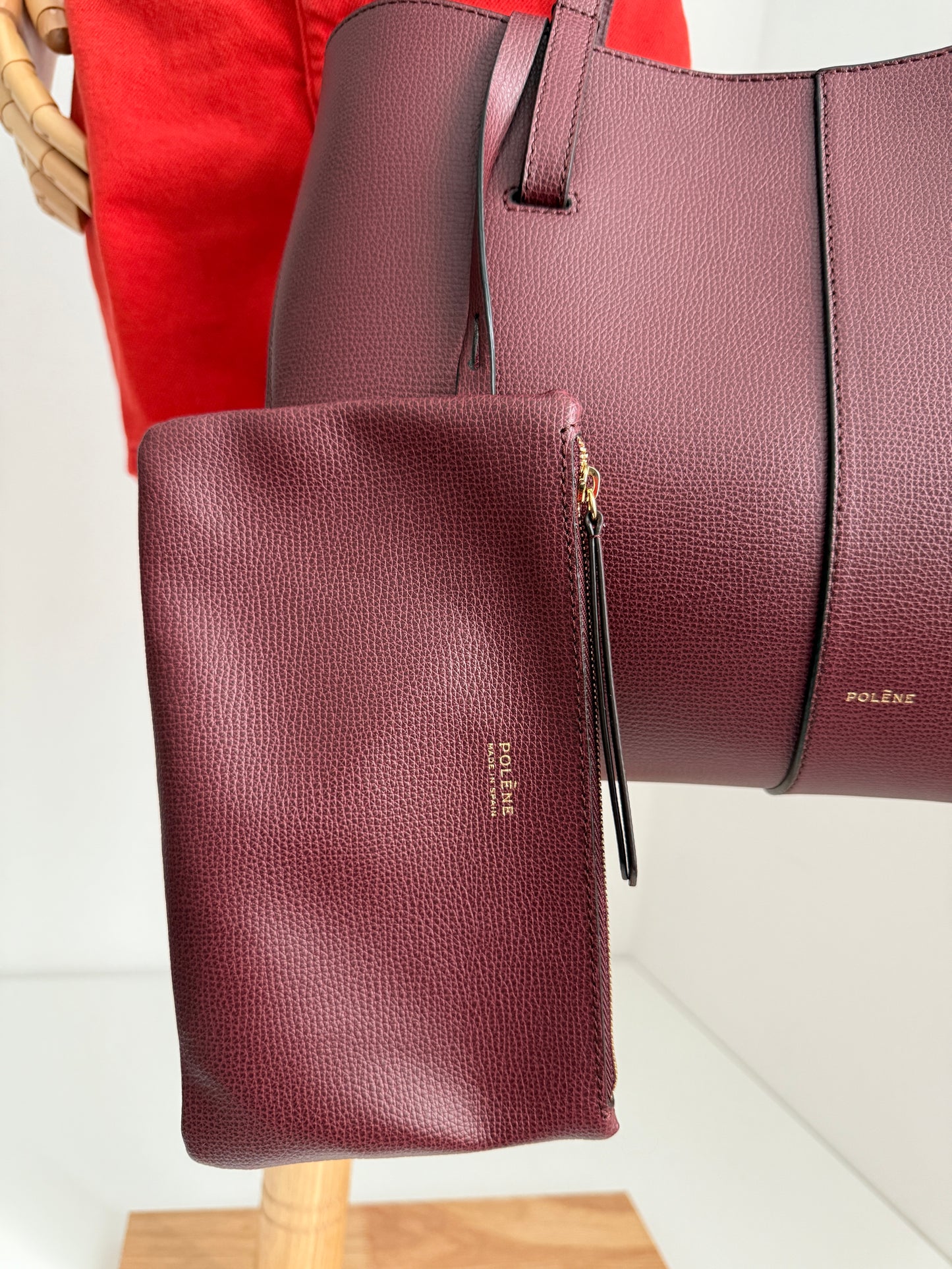 Polène Cyme Mini – Black Cherry