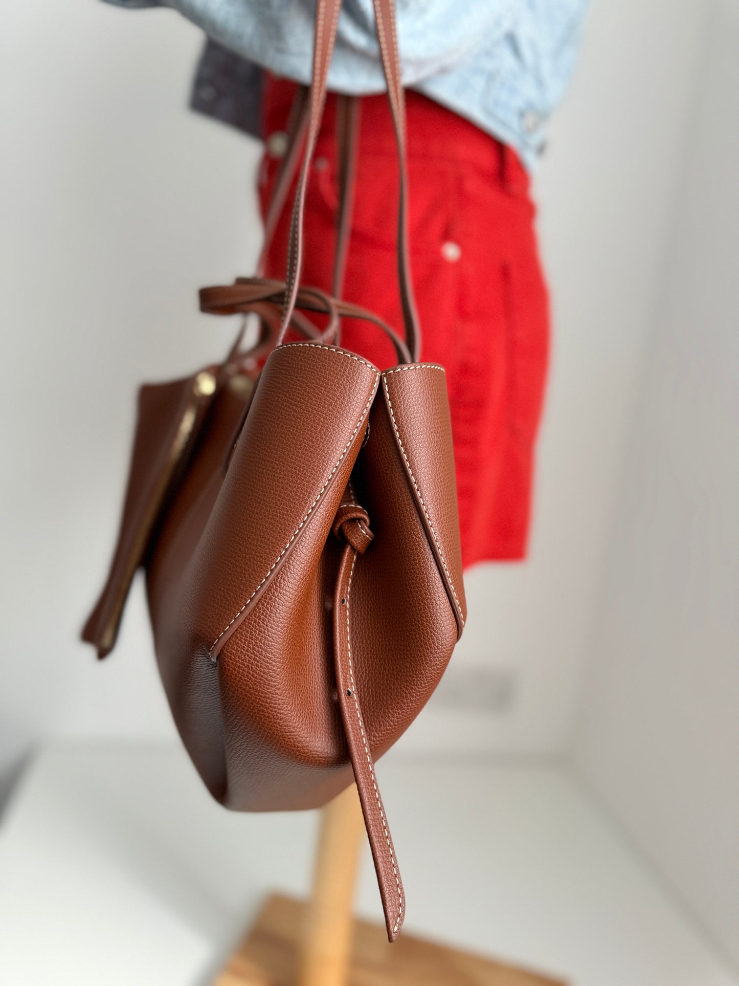 Polène Cyme Mini – Cognac