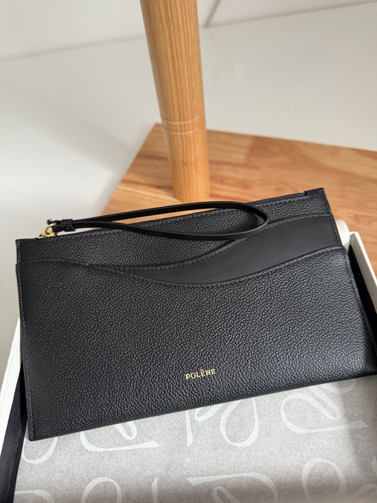 Polène Paris Sierra Pouch – Duo Black