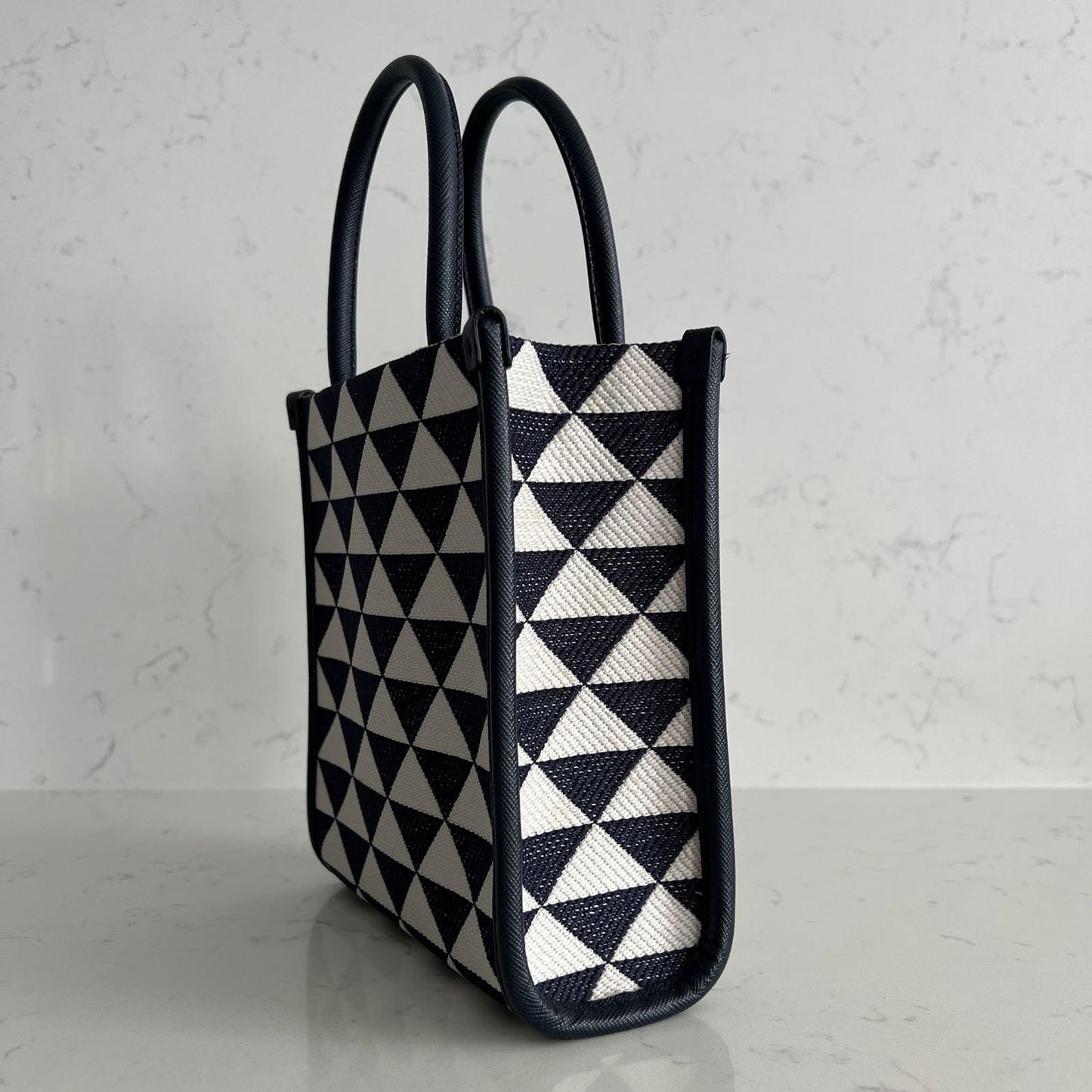 Prada Symbole Mini Shopper Tote